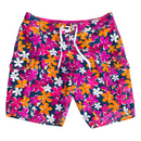 Kanu Surf Womens Hawaiian Floral Flowers Swim Trunks Swimsuit Board Shorts