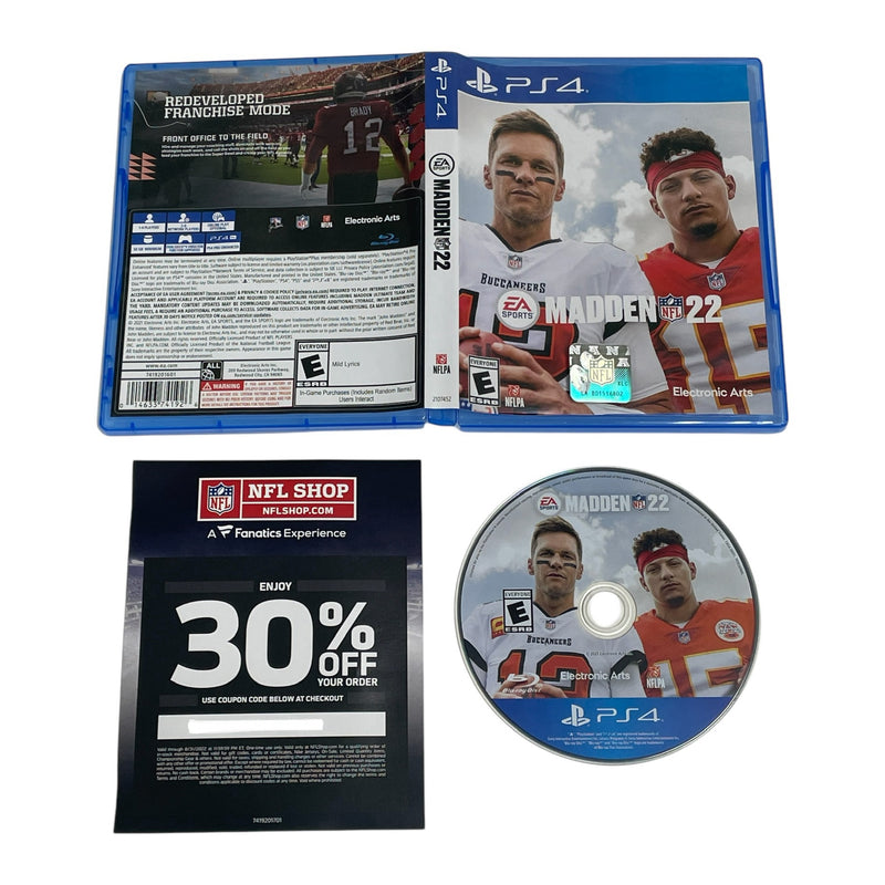 Madden 22 Sony Playstation 4 PS4 Video Game