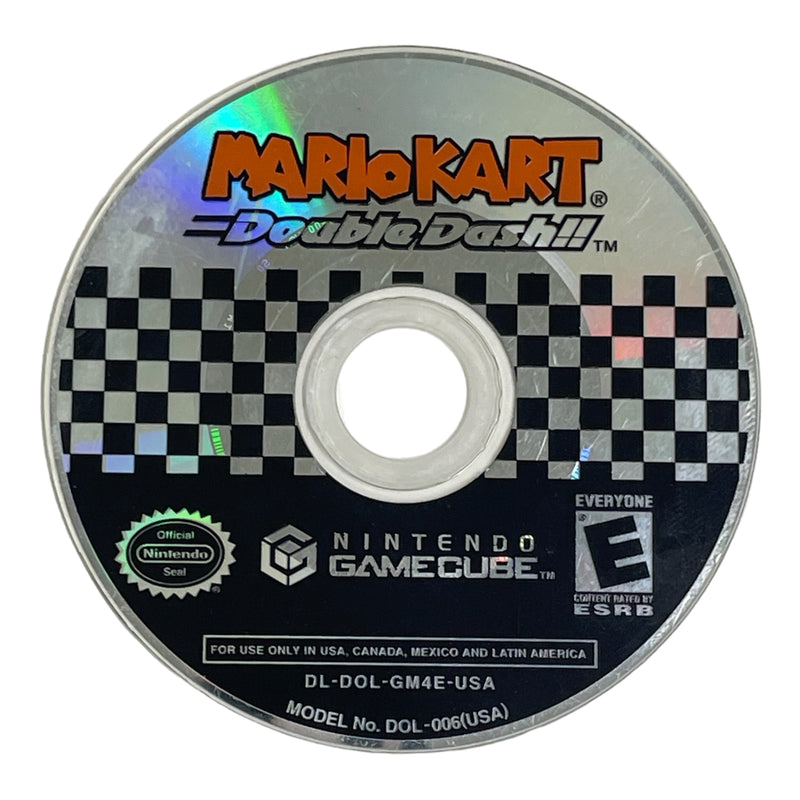 Mario Kart Double Dash!! Nintendo Gamecube Video Game Disc FOR PARTS