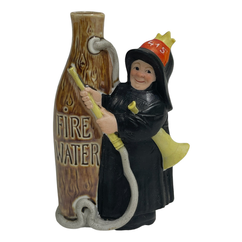 Schafer & Vater Fire Water Porcelain 4.5" Flask NO CORK