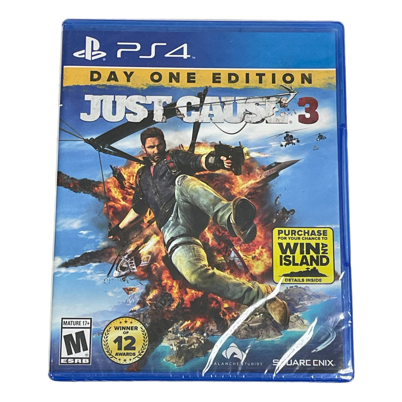 Just Cause 3 Day One Edition Sony Playstation 4 PS4 Video Game