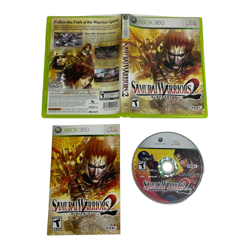 Samurai Warriors 2 Microsoft Xbox 360 Video Game