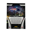 Mac Jones New England Patriots 2021 Panini Prizm Fireworks Rookie Football Card