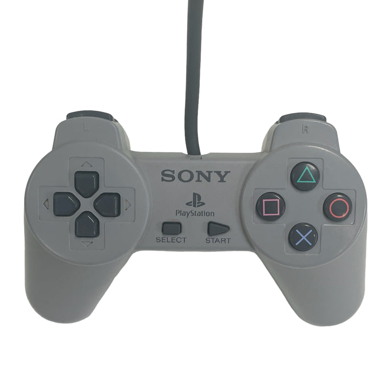 Sony Playstation 1 PS1 Grey Wired Video Game Controller SCPH-1080