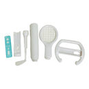 CTA 6-in-1 Sports Pack White Video Game Accessory Bundle For Nintendo Wii