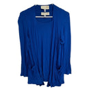 Antthony Originals Womens 2 Pc Sleeveless Cardigan w/ Pockets & Long Sleeve Shirt