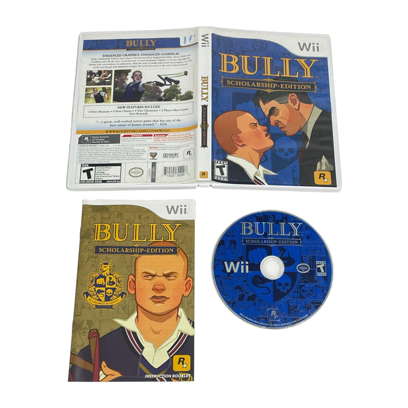 Bully Scholarship Edition Nintendo Wii Video Game