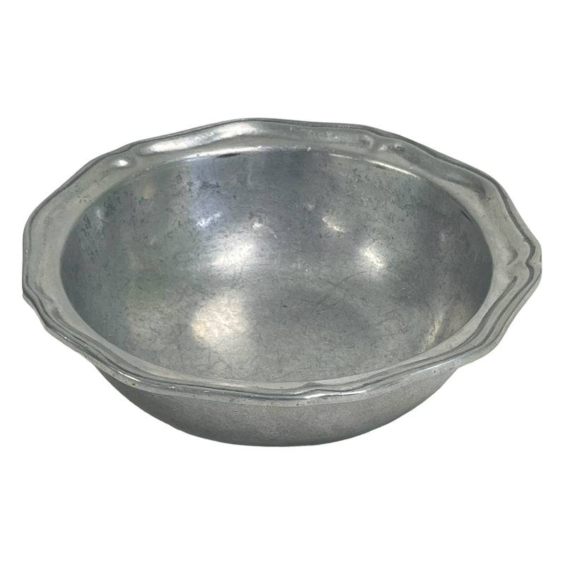 Wilton Armetale Queen Anne Pewter Metal 9" Serving Bowl