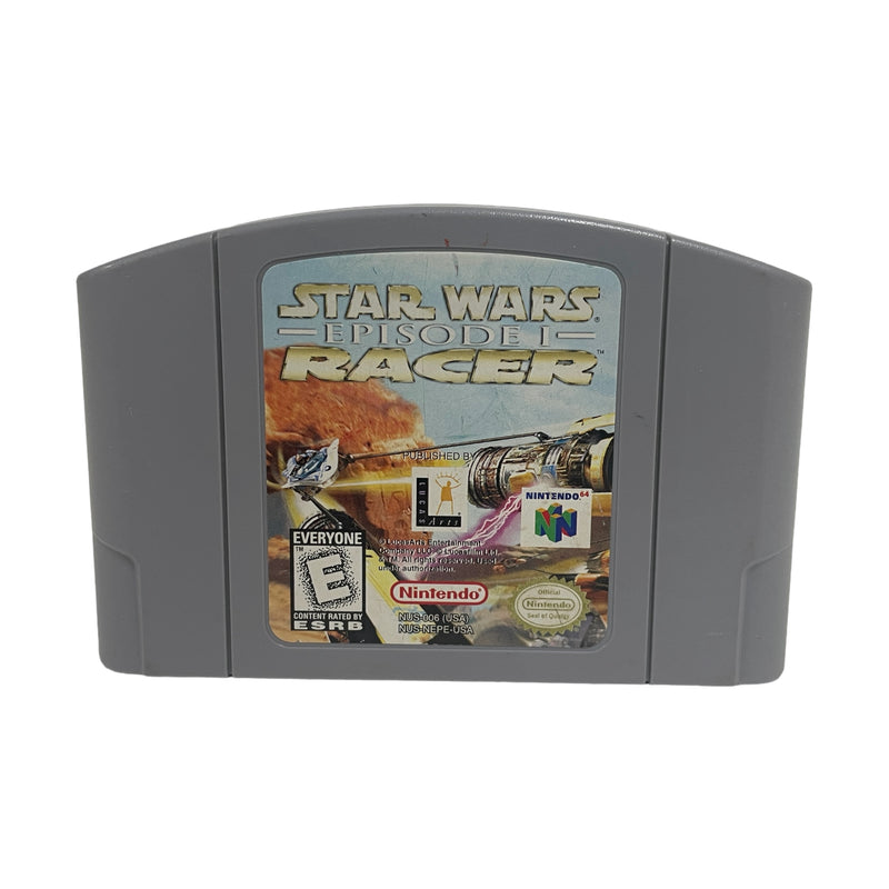 Star Wars Episode I Racers Nintendo 64 N64 Video Game Cartridge