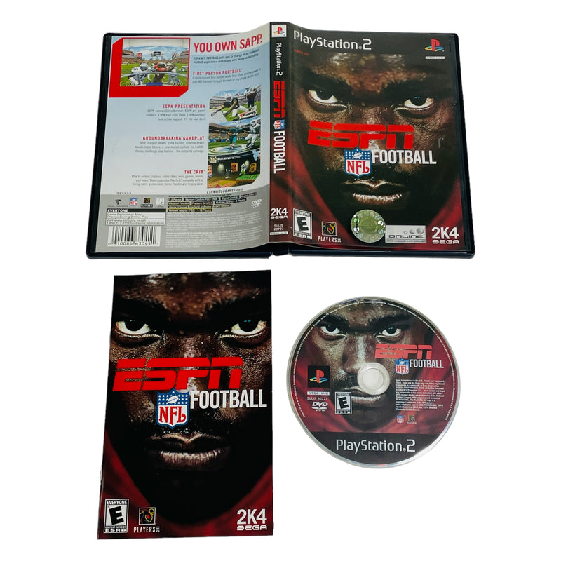 ESPN NFL Football Sony Playstation 2 PS2 Video Game