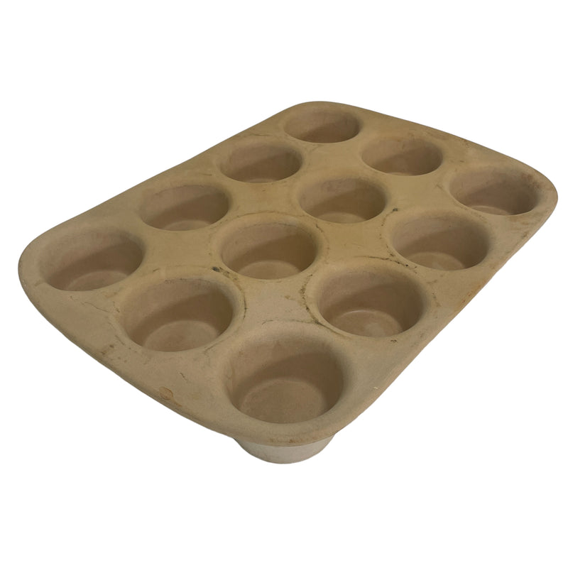 The Pampered Chef Family Heritage Classic Collection Stoneware 12 Muffin Cupcake Pan