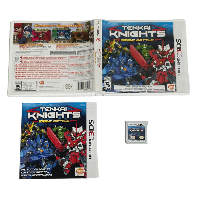 Tenkai Knights Brave Battle Nintendo 3DS Video Game