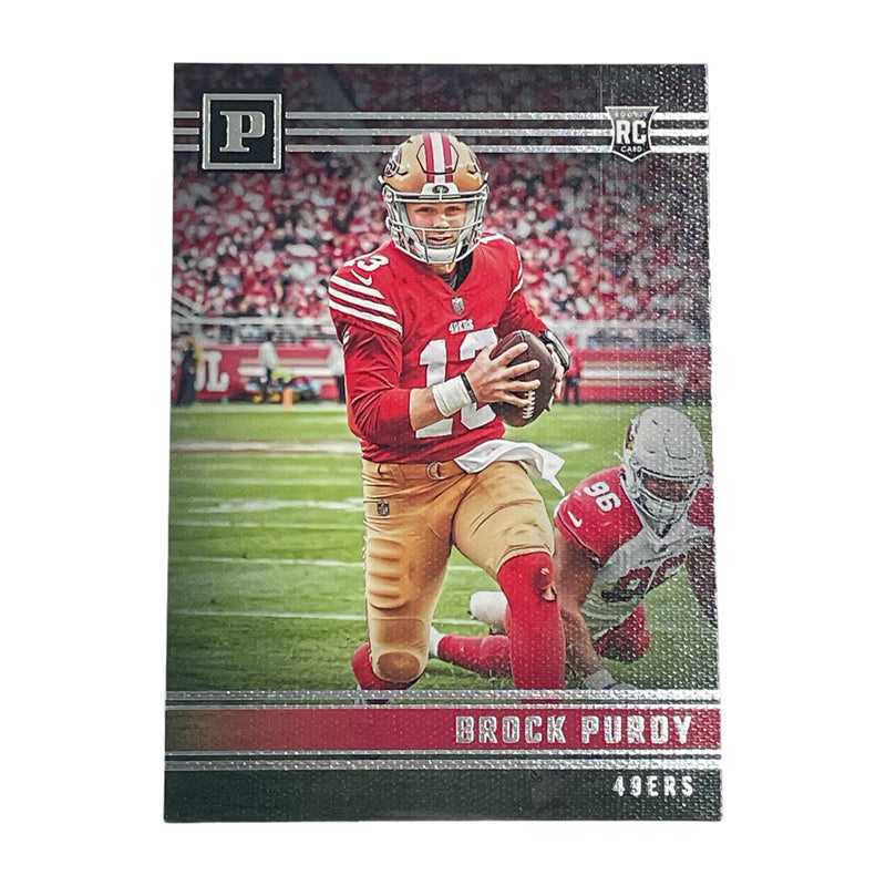 Brock Purdy San Francisco 49ers 2022 Panini Chronicles Football Card