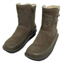 Alegria Aspen Butterfly Shearling Lined Leather Zip Up Winter Boots