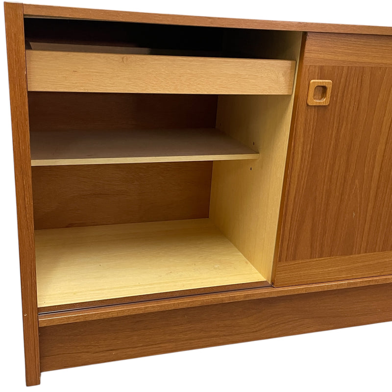 Clausen Mobler Cabinets Mid Century Modern MCM Danish Teak Sideboard Credenza