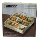 Anchor Home Collection 6 Piece Candle Garden