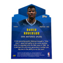 David Robinson 1997-98 Topps Generations Die Cut Basketball Card G10