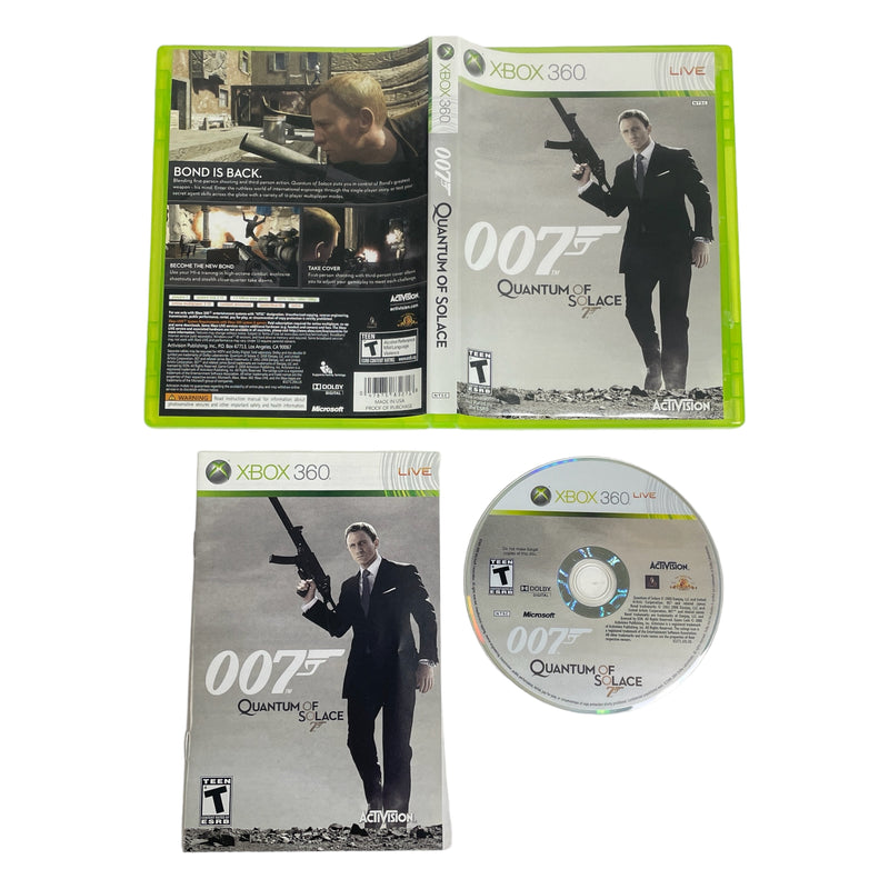 James Bond 007 Quantum of Solace Microsoft Xbox 360