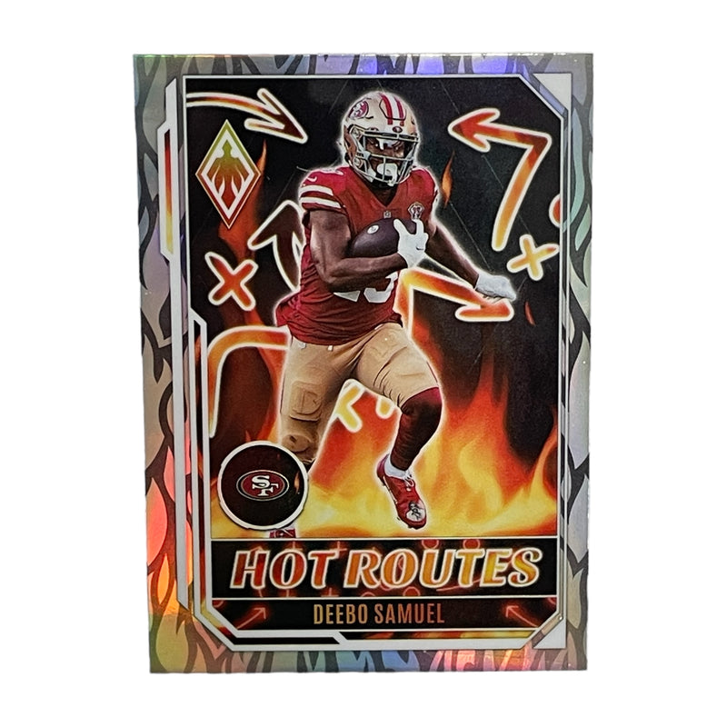 Deebo Samuel San Francisco 49ers 2022 Panini Phoenix Hot Routes Card