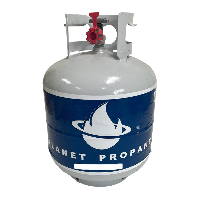 Planet Propane 20 lb Propane Gas BBQ Grill Steel Cylinder Tank