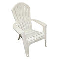 Adams RealComfort Polypropylene Adirondack Patio Outdoor Chair