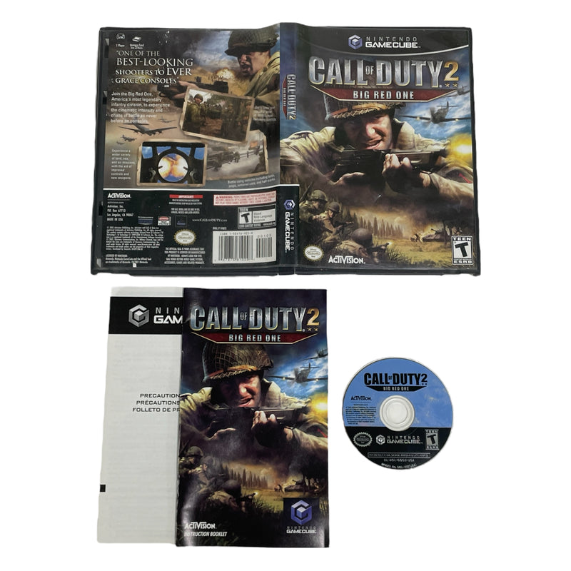 Call of Duty 2 Big Red One Nintendo GameCube Video Game