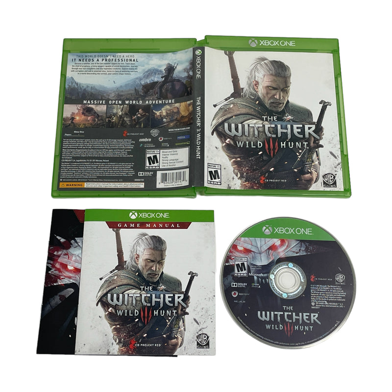 The Witcher 3 III Wild Hunt Microsoft Xbox One Video Game