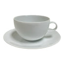 Studio Nova Tivoli White Porcelain Small Coffee Tea Cup & Saucer Plate Y0104