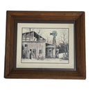 Robert Nidy Vintage Country Farm Barn 2 Wood 13.5x11.5" Framed Art Prints