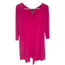 Kate & Mallory Womens Slit Back Layered Stretch Hi Low Blouse Tunic Top