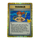 Misty Pokemon 30th Celebration Gold Border Classic Collection Trainer Card 18/132