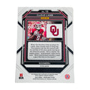 CeeDee Lamb Oklahoma 2023 Panini Prizm Draft Picks Ruby Red Wave Card