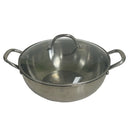 Wolfgang Puck Cafe Collection Stainless Steel 12" Chefs Pot