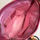 Coach Leah Signature Embossed Logo Leather Tote Bag 13178