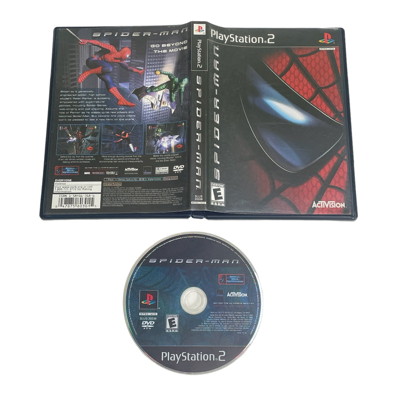 Spider-Man Sony Playstation 2 PS2 Video Game