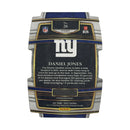 Daniel Jones New York Giants 2021 Panini Select Red & Blue Die Cut Card