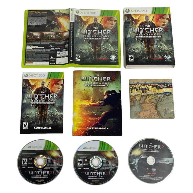 The Witcher 2 Assasins of Kings Enhanced Edition Microsoft Xbox 360 Video Game