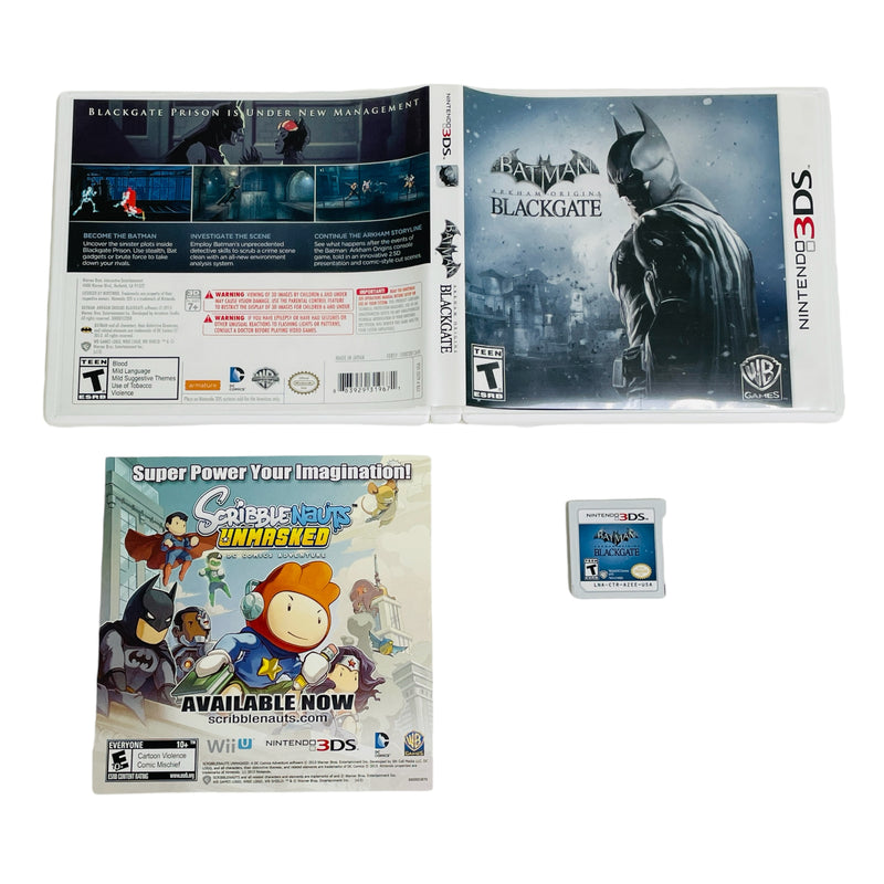 Batman Arkham Origins Blackgate Nintendo 3DS Video Game