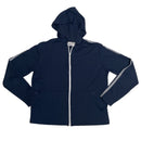 Athletic Works Womens Missy Navy Blue Side Stripe Top & Pants Track Suit