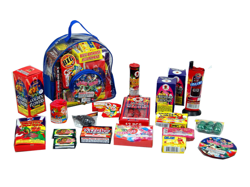 Big Fireworks Boys Backpack Assortment