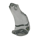FM Konstglas Ronneby Sweden Genuine Handmade Art Crystal 4.5" Frog Paperweight