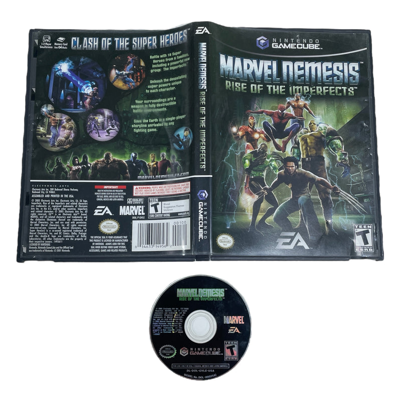 Marvel Nemesis Rise of The Imperfects Nintendo GameCube Video Game