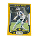 Trevon Diggs Dallas Cowboys 2023 Panini Score Gold Parallel Football Card