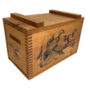 The Classic Series IV By Evans 1995 Duck Mallards Wood Crate Ammunition Ammo Box