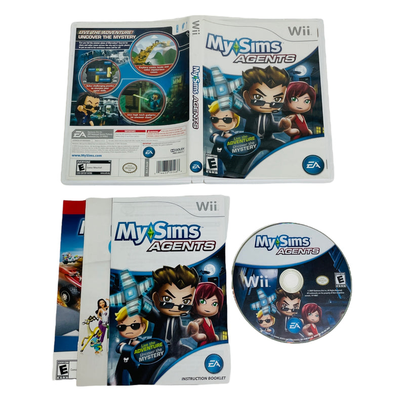 MySims Agents Nintendo Wii Video Game