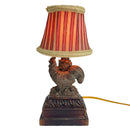 Rustic Farmhouse Rooster 10.5" Accent Lamp w/ Shade