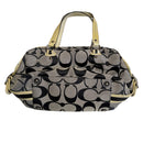 Coach Bonnie Poppy Monogram Turnlock Purse Satchel Shoulder Bag 13402