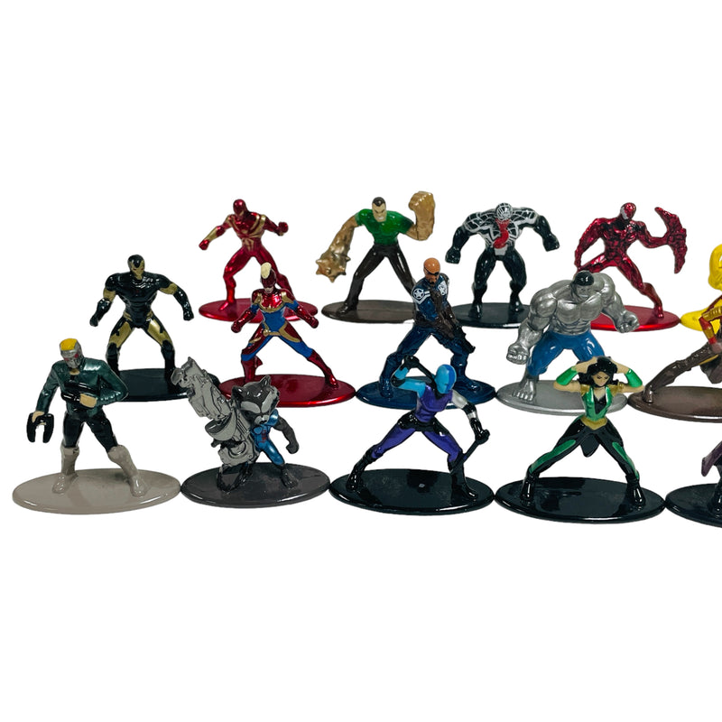 Jada Toys Marvel Nano Metalfigs Diecast Metal 20 Pc Figures Set