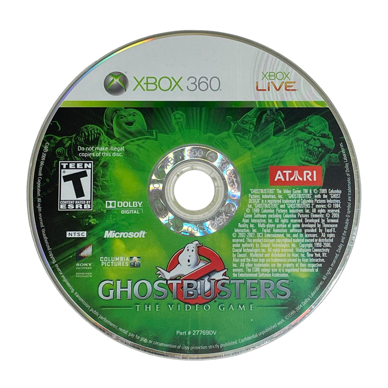 Ghostbusters The Video Game Microsoft Xbox 360 Disc