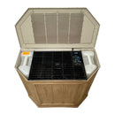 Essick Air Replicated Oak Burl Evaporative Console Humidifier Unit